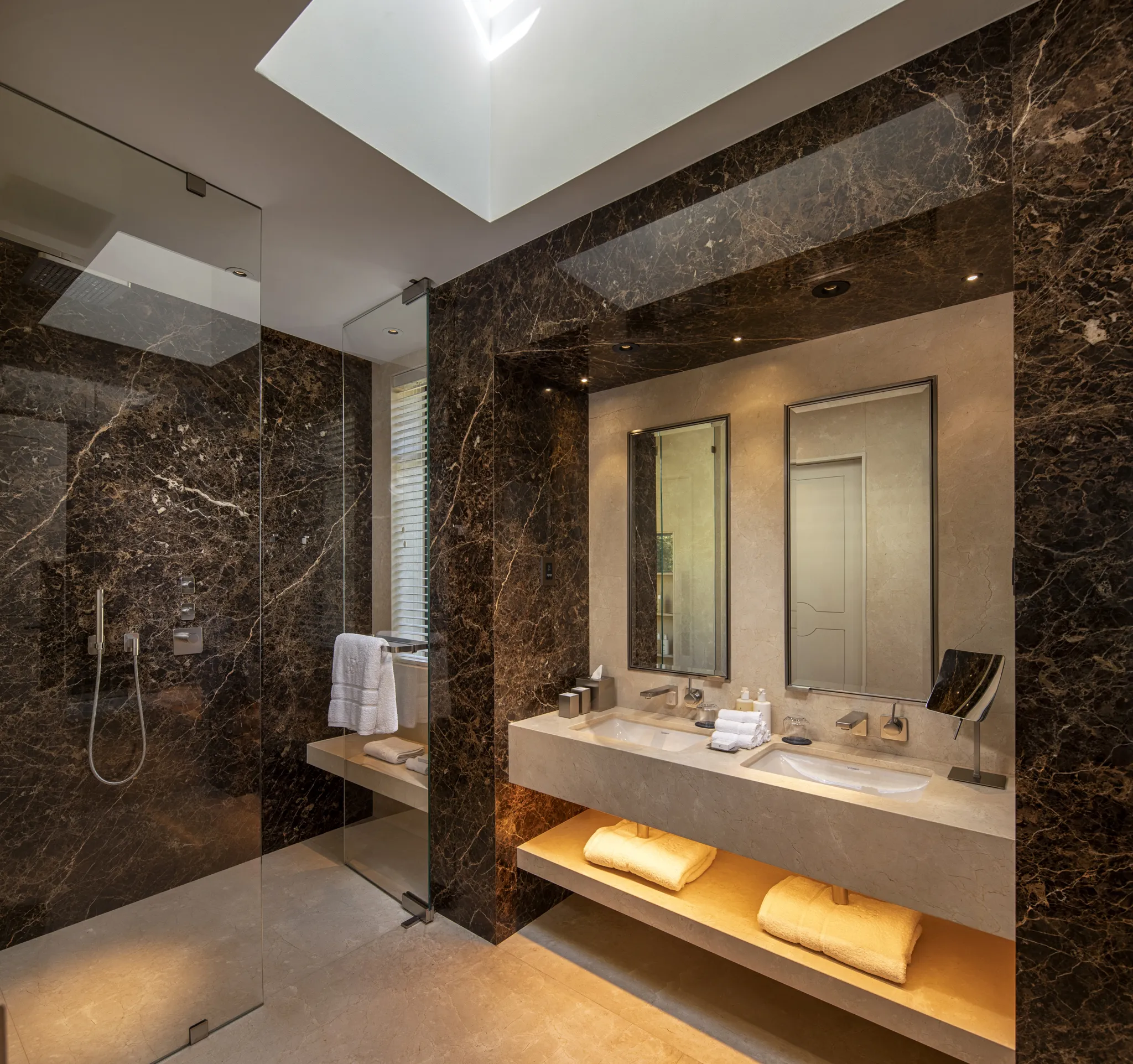 Delaire Graff Lodges Luxury Marble Bathrooms
