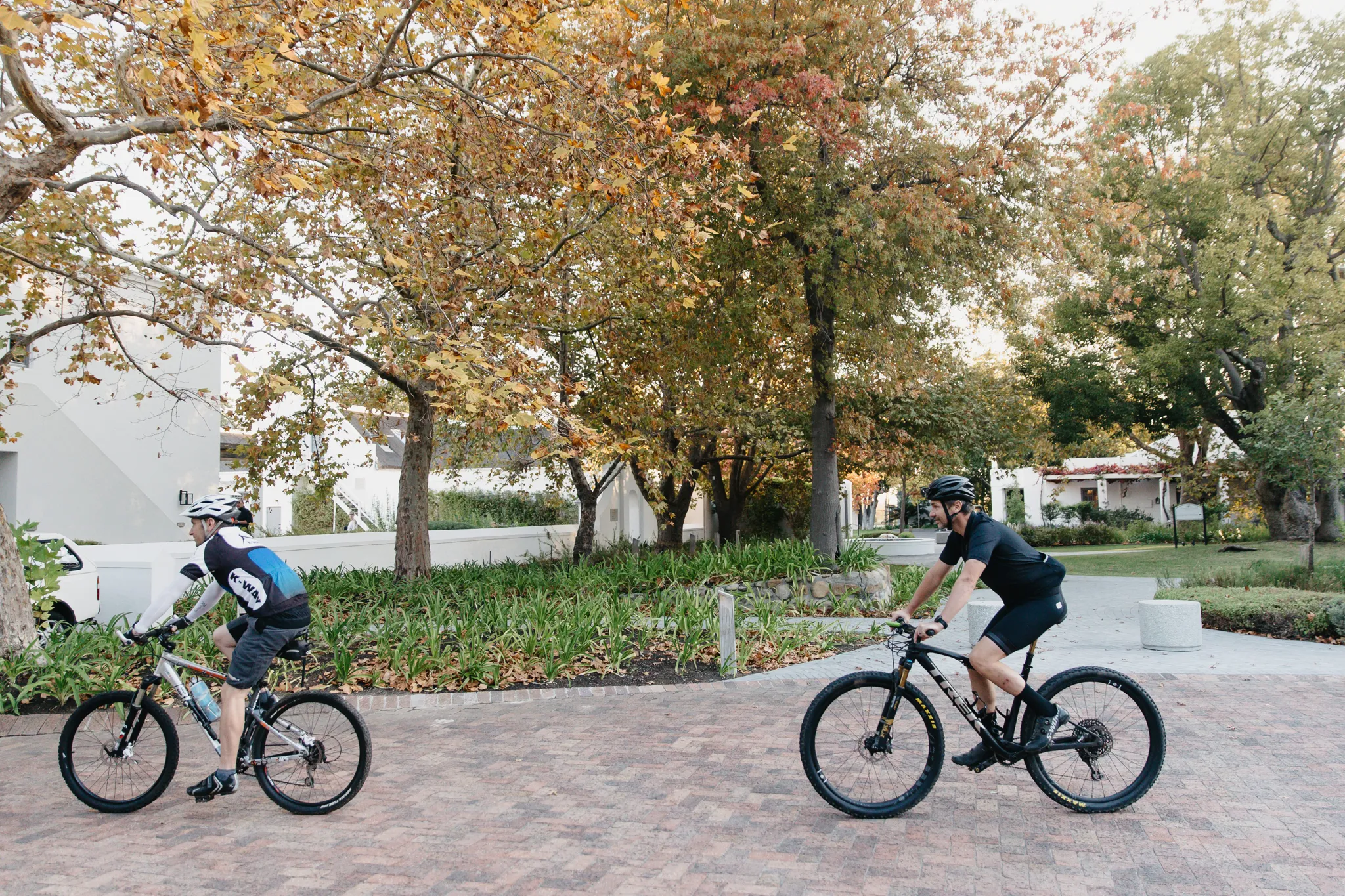 Biking from Erinvale