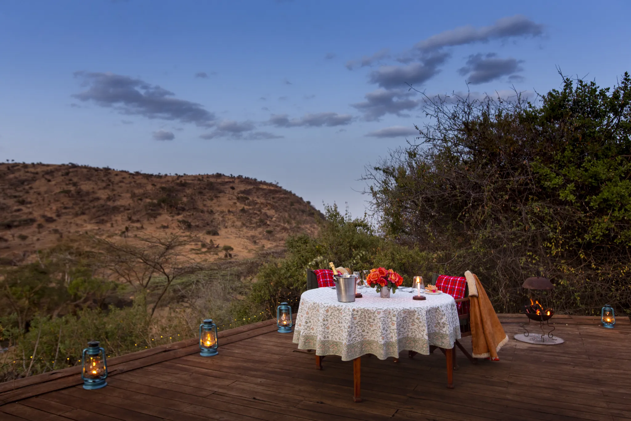 Private dining: pool