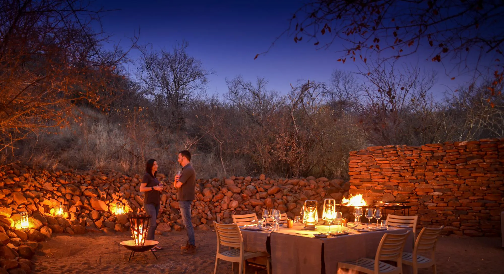 Dithaba Lodge - Boma dinner