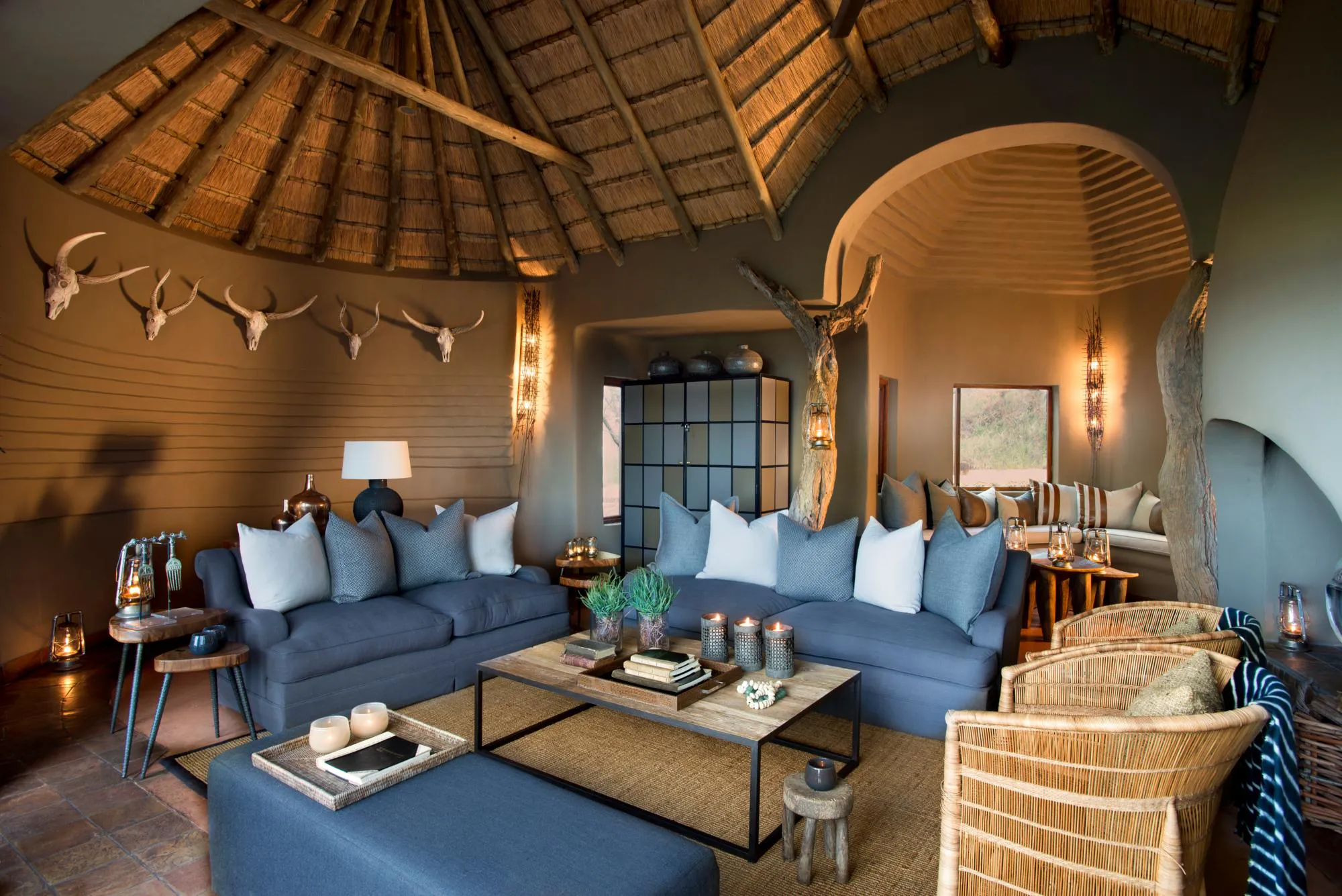 Dithaba Lodge - Lounge area
