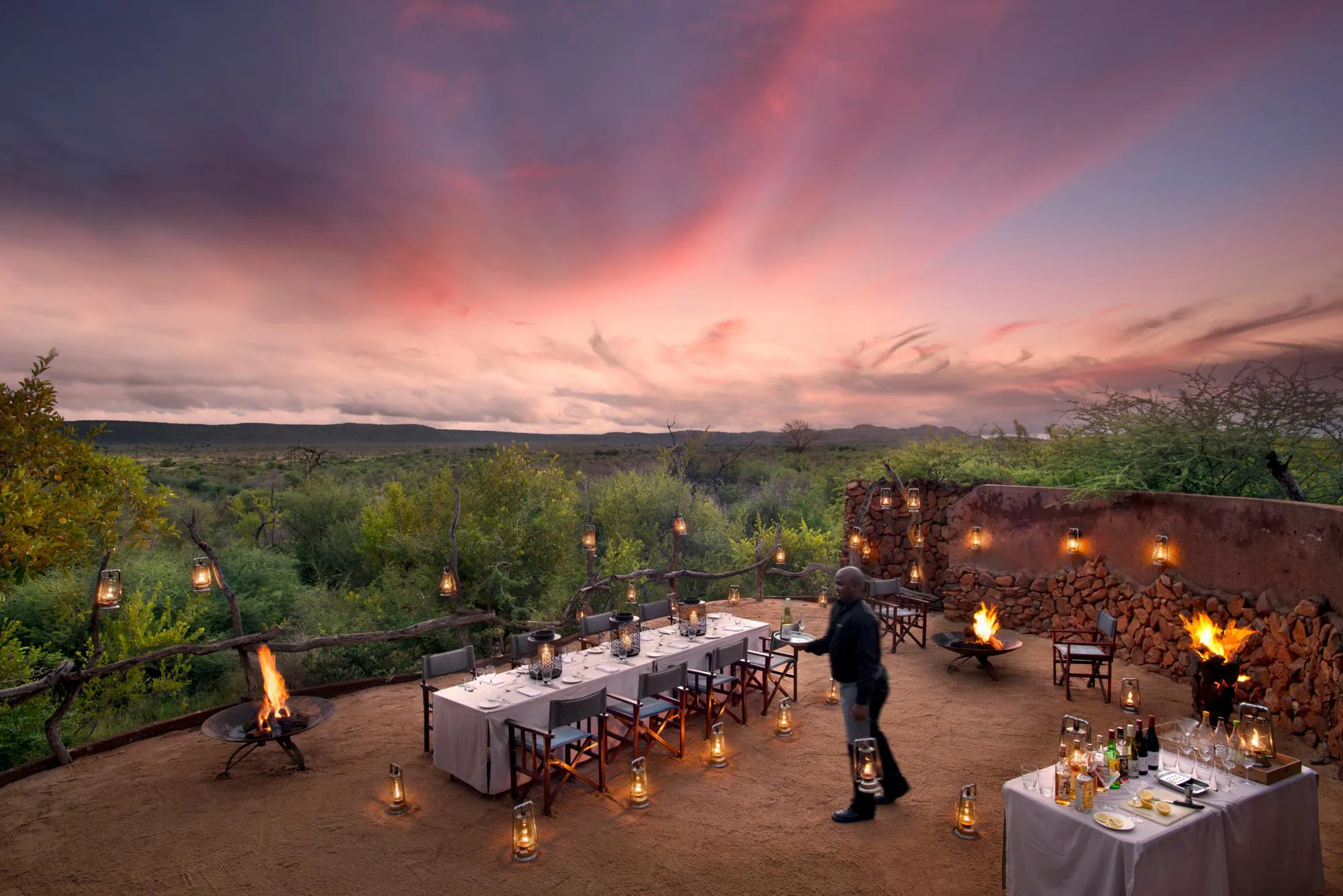 Kopano Lodge - Boma dinner