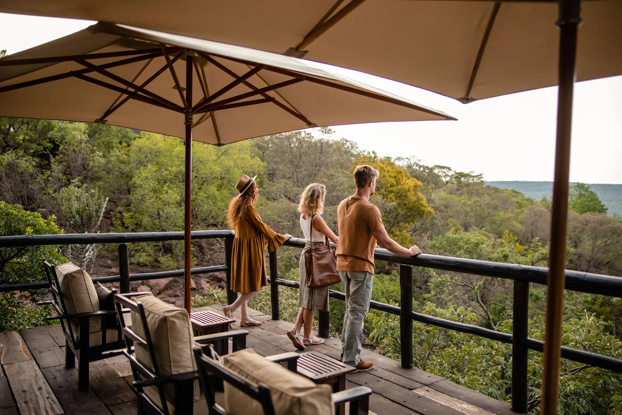 Main Deck Overlooking the Gorge