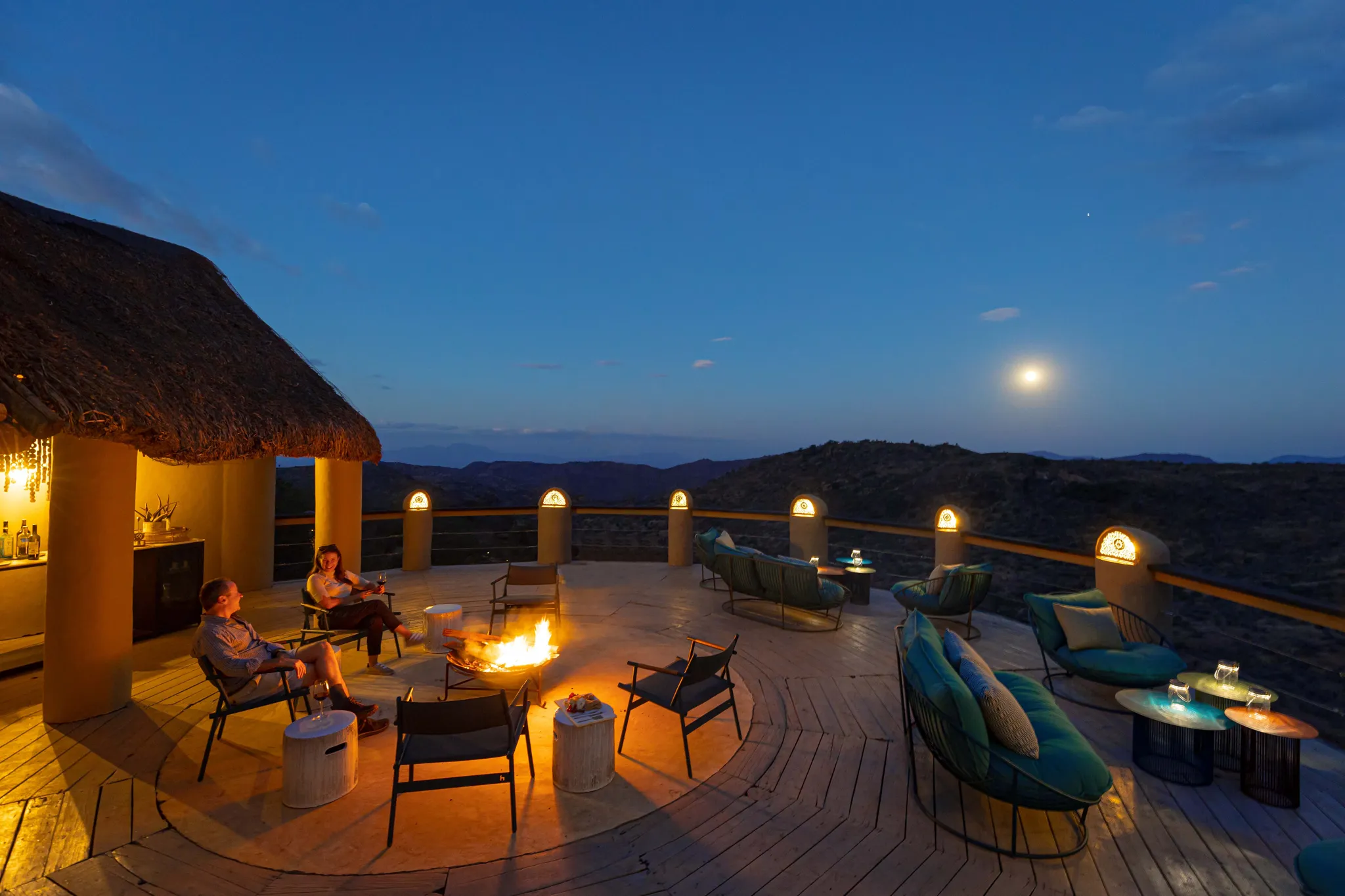 Drinks at the Roof Bar