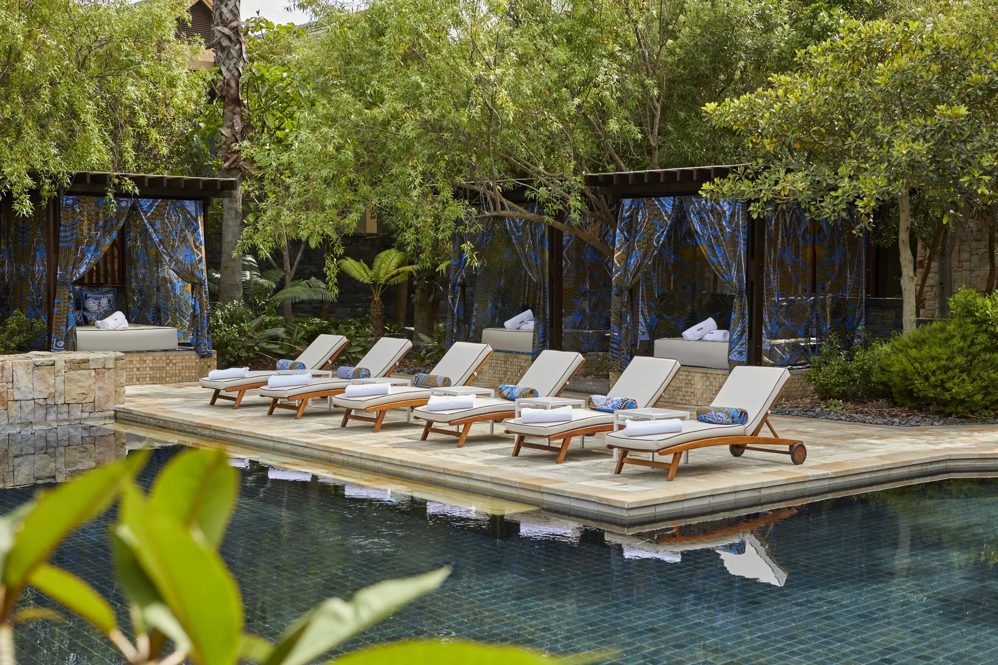 One&Only Cape Town Poolside Lounges and Cabanas