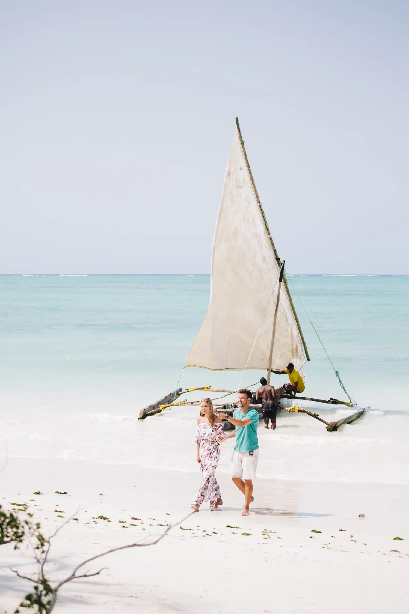 Traditional Ngalawa boat